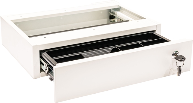 Persoonlijke lade Euroseats 295x390x90mm wit