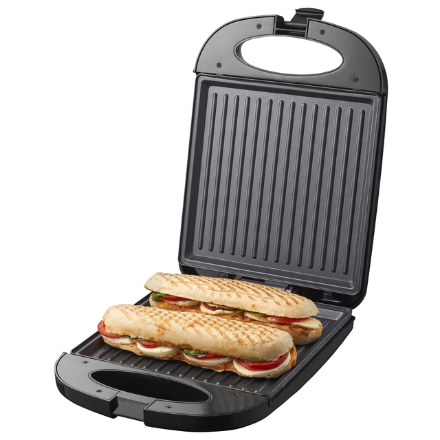 Tosti apparaat Tomado XXL 1200 Watt zwart