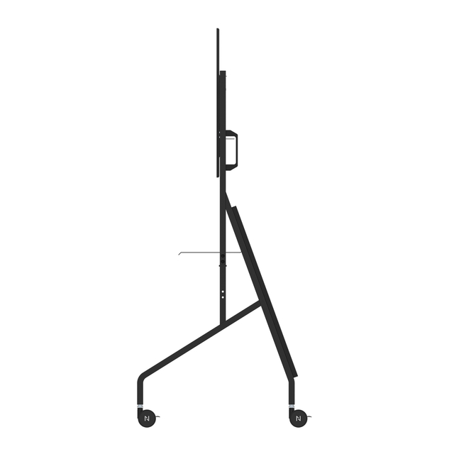 Mobiele vloersteun Neomounts MOVE Go 55-86" max 900x600 zwart