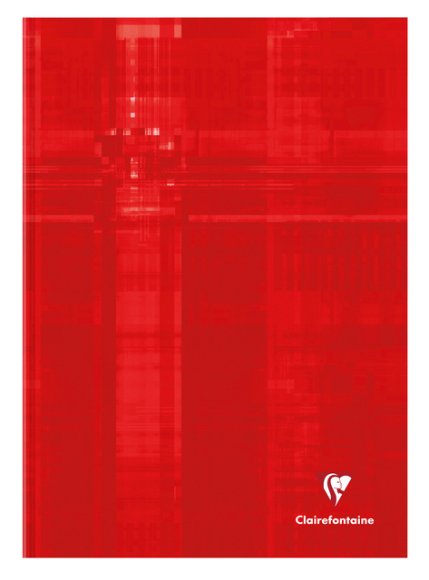 Notitieboek Clairefontaine Matris A4 192blz 90gr lijn assorti