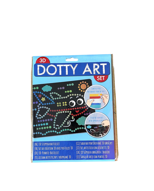 Knutselset 3D Dotty art assorti