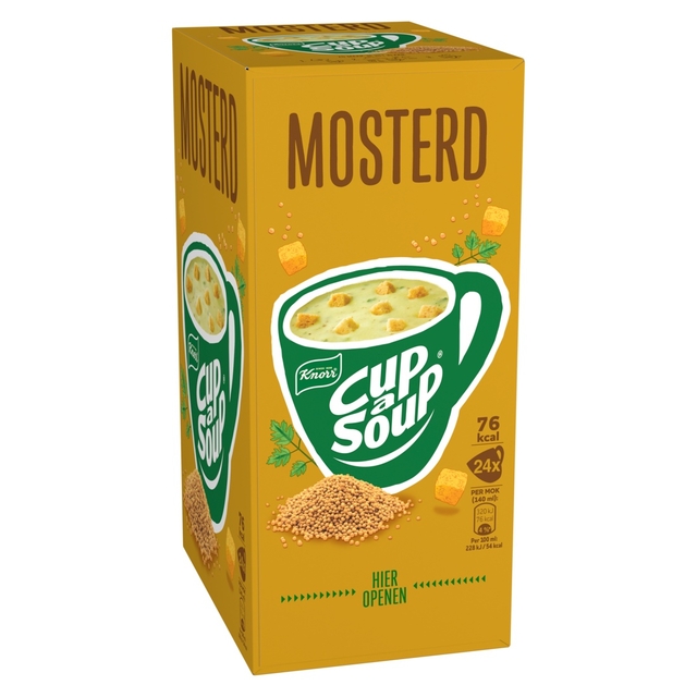 Cup-a-Soup Knorr mosterd 24x140ml