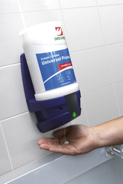 Handcrèmedispenser Dreumex One2clean sensor blauw