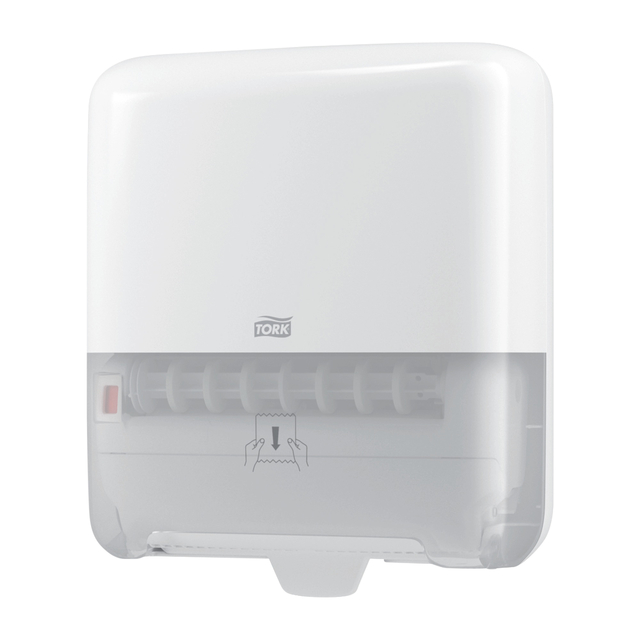 Handdoekroldispenser Tork H1 Elevation Matic wit 551000