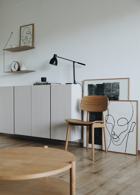 Bureaulamp MAUL Finja excl. LED lamp voet zwart