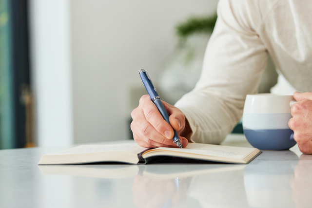Rollerpen Parker IM Rituals blue CT fijn