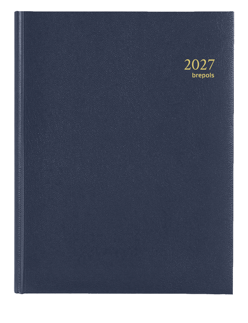 Agenda 2027 Brepols Timing Lima 7dagen/2pagina's zestalig blauw