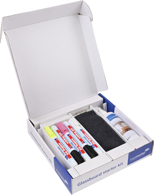 Glasbord Legamaster starterkit