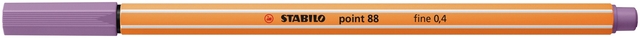 Fineliner STABILO point 88/62 fijn pruimenpaars