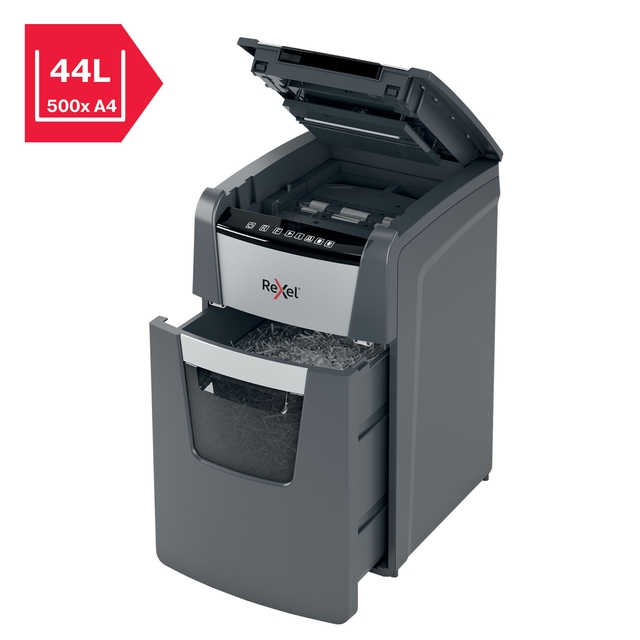 Papiervernietiger Rexel Optimum Auto+ 130M snippers 2x15mm