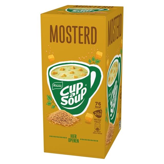 Cup-a-Soup Knorr mosterd 24x140ml