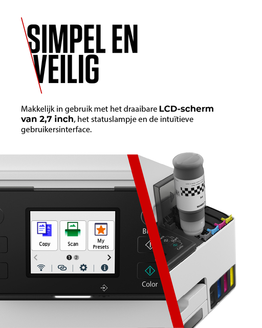 Multifunctional inktjet printer Canon MAXIFY GX2051