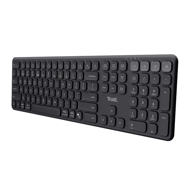 Toetsenbord Trust Vaiya Multidevice draadloos QWERTY