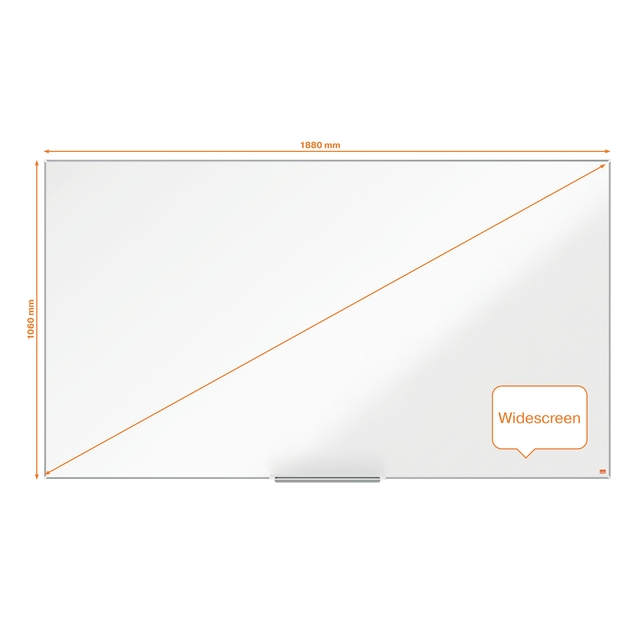 Whiteboard Nobo Impression Pro widescreen 106x188cm emaille
