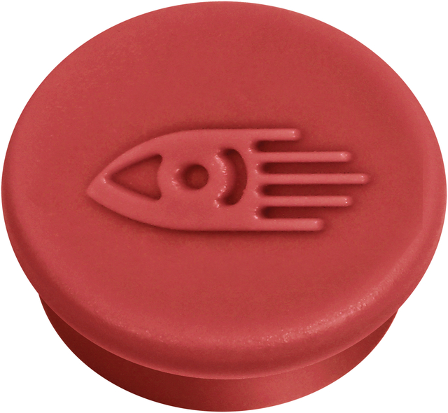 Magneet Legamaster 20mm 250gr rood 8 stuks
