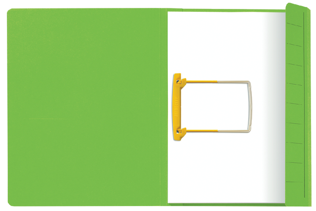Clipmap Secolor A4 100% gerecycled karton 250gr groen verpakt per 10 stuks