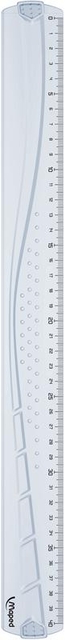 Liniaal Maped Geometric 40cm transparant