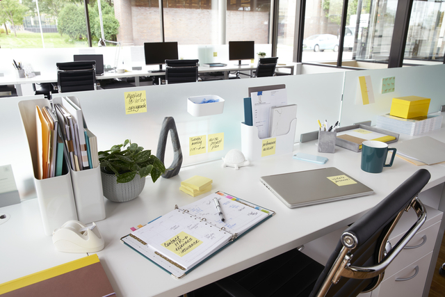 Memoblok Post-it 654 76x76mm geel 12 stuks