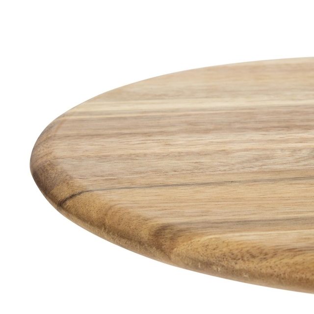 Plank Olympia acaciahout rond Ø33cm