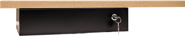 Persoonlijke lade Euroseats 295x390x90mm zwart