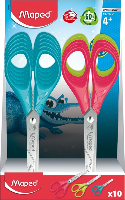 Schaar Maped Essentials 13cm links assorti