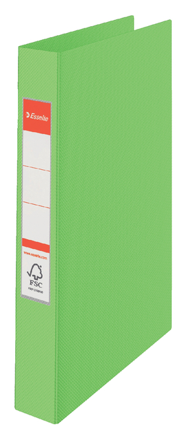 Ringband Esselte Vivida A4 25mm 30% gerecycled PP folie groen