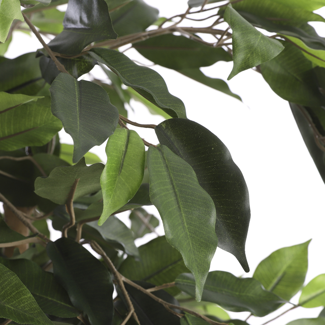 Kunstplant Mica Ficus groen in plastic pot Ø85 150cm