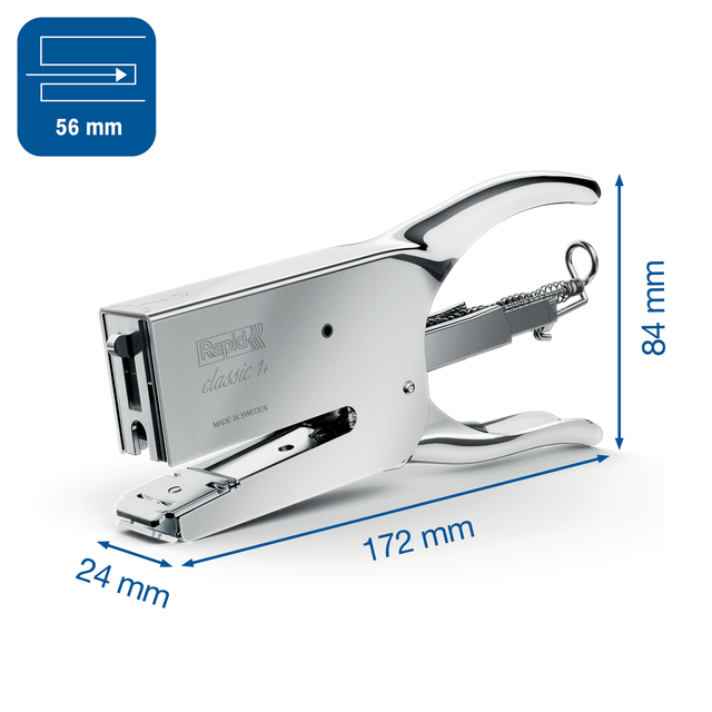 Niettang Rapid Classic K1 50 vel chroom