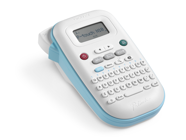 Labelprinter Brother P-touch Btag PT-N10 draagbaar qwerty 12mm wit