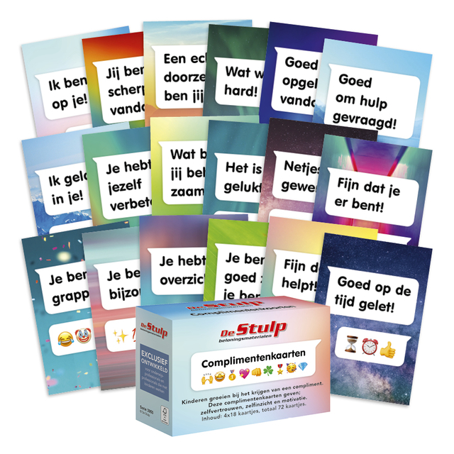 Complimentenkaarten De Stulp assorti