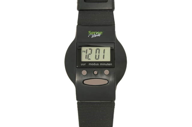 Horloge Senseworks 12/24 zwart