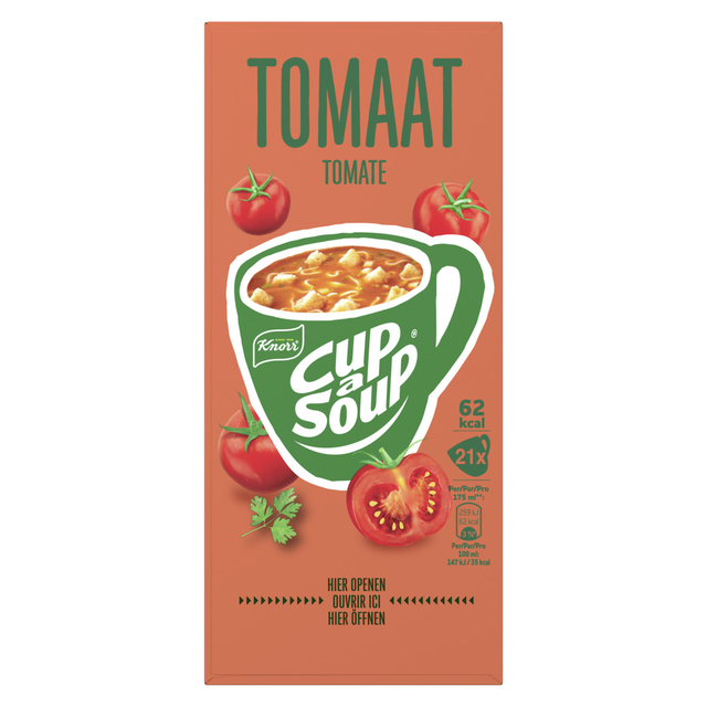 Cup-a-Soup Knorr tomaat 21x175ml