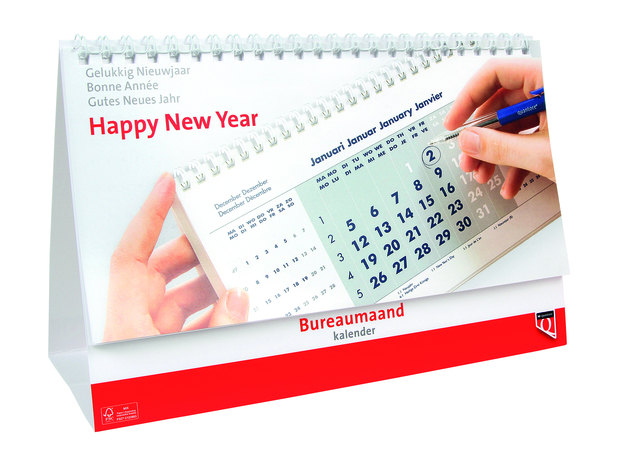 Bureaumaandkalender 2027 Quantore