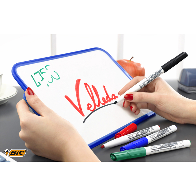 Whiteboardmarker Bic Velleda 1741 rond medium rood