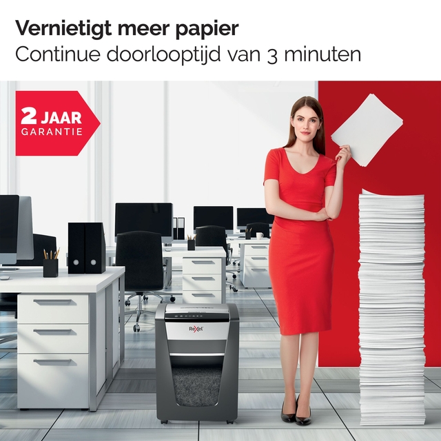 Papiervernietiger Rexel Momentum X308 snippers 5x42mm
