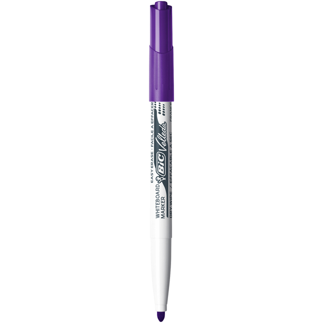 Whiteboardmarker Bic Velleda 1748 rond medium assorti blister à 8st