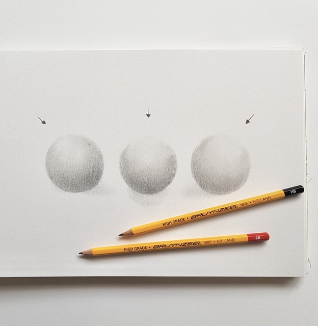Grafietpotlood Bruynzeel Burotek blik à 6 hardheden grijs