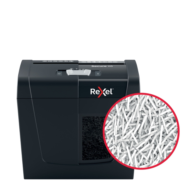 Papiervernietiger Rexel Secure X6 snippers 4x40mm