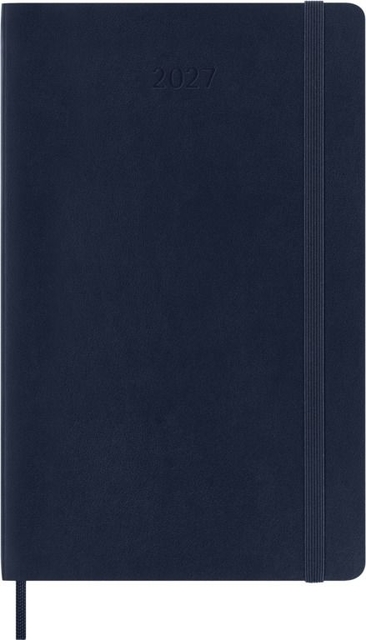 Agenda 2027 Moleskine 12M Planner Weekly 7dagen/1pagina large sc sapphire blue