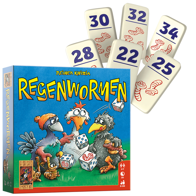 Dobbelspel Regenwormen