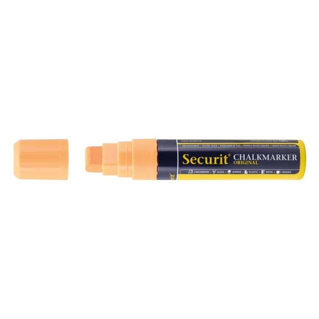 Krijtstift Securit SMA-720 blok ass 7-15mm blister à 8 stuks