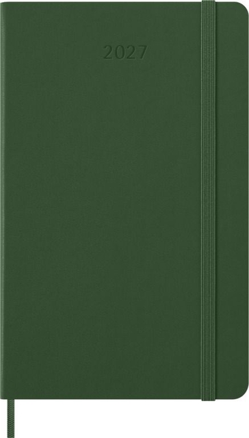 Agenda 2027 Moleskine 12M Planner Weekly 7dagen/1pagina large hc myrtle green