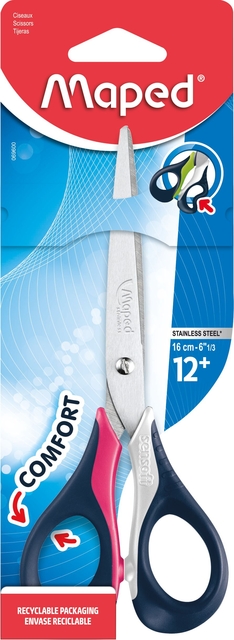 Schaar Maped Sensoft 16cm assorti