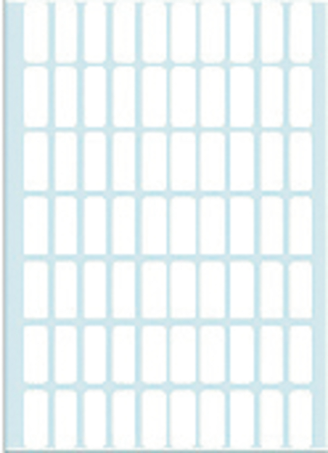 Etiket HERMA 2320 8x20mm wit 2240 stuks