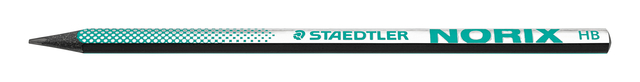Potlood Staedtler Norix HB assorti blister à 3 stuks