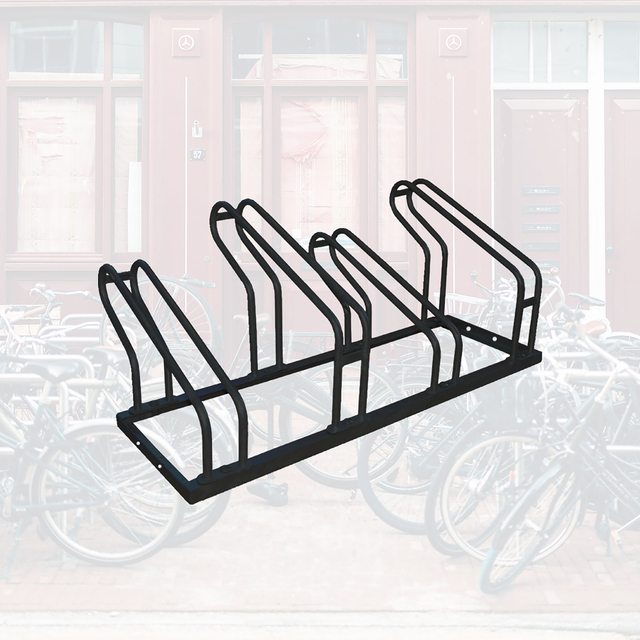 Fietsenrek BRASQ  4 fietsen BS400 zwart