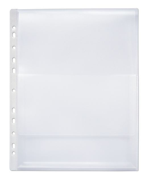 Showtas Oxford A4 PP 200µ glashelder met sluitklep 10 stuks