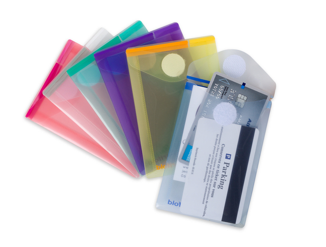 Enveloptas Djois Color Collection A7 verticaal assorti