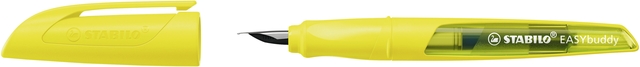 Vulpen STABILO Easybuddy medium neon geel blister à 1 stuk
