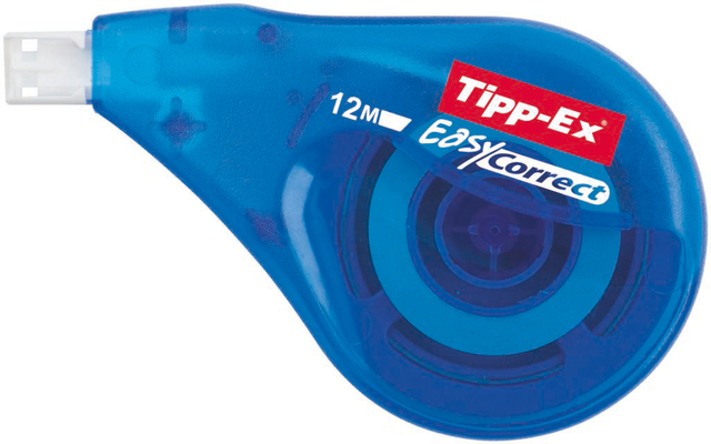 Correctietape Tipp-Ex zijwaarts 4.2mmx12m blister 2+1 gratis